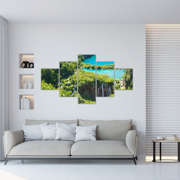 Obraz - Vodopády (125x70 cm)