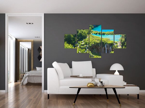 Obraz - Vodopády (125x70 cm)