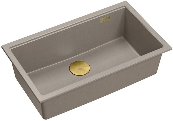 Quadron Logan dřez graniteq 76x45 cm béžová HQD7644U4_PVDG1_U