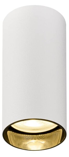 SLV 1007712 Kami, válcové stropní svítidlo 1xGU10, bílá/černá, průměr 5,5cm