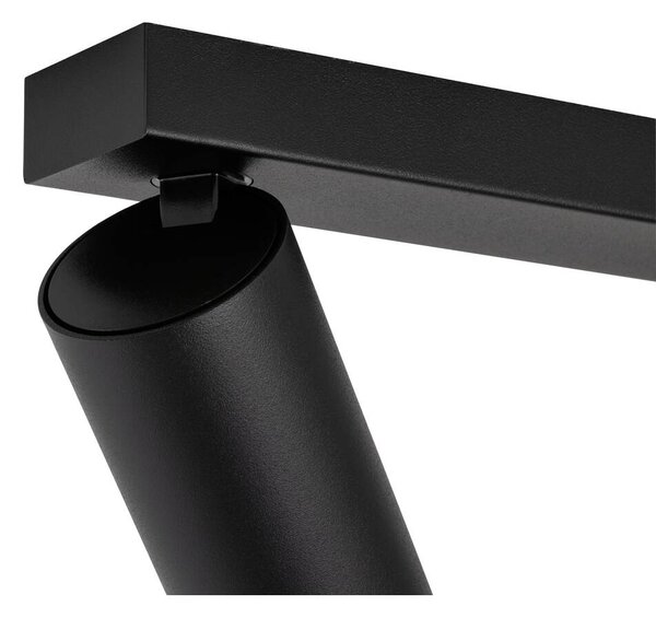 SLV 1007735 Kami, nástěnné/stropní svítidlo 3xGU10, černá/zlatá, délka 70cm