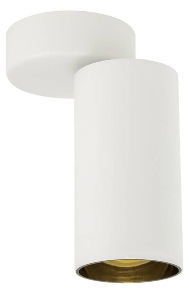 SLV 1007718 Kami, nástěnné/stropní svítidlo 1xGU10, bílá/černá, průměr 5,5cm