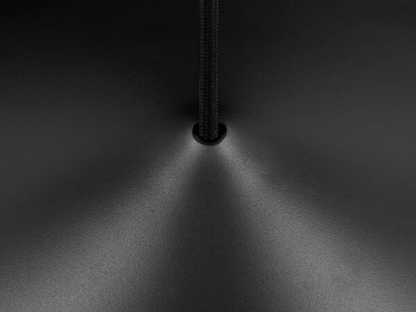 SLV 1008507 Magico 55, kónické závěsné svítidlo 1xE27, černá, průměr 55cm