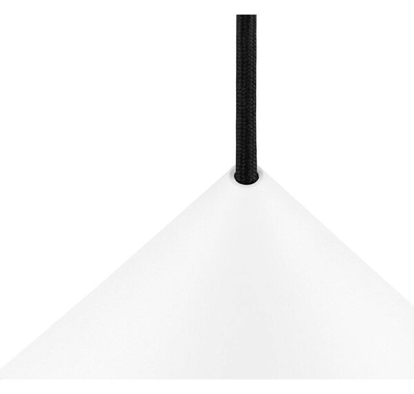 SLV 1008504 Magico 38, kónické závěsné svítidlo 1xE27, bílá, průměr 38cm