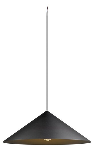 SLV 1008507 Magico 55, kónické závěsné svítidlo 1xE27, černá, průměr 55cm