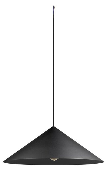 SLV 1008507 Magico 55, kónické závěsné svítidlo 1xE27, černá, průměr 55cm