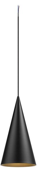 SLV 1008500 Magico 20, kónické závěsné svítidlo 1xE27, černá, průměr 21cm