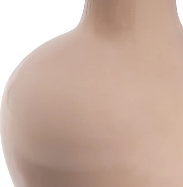WOOOD Světle růžová kovová stolní lampa Loa