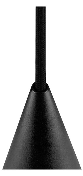 SLV 1008500 Magico 20, kónické závěsné svítidlo 1xE27, černá, průměr 21cm