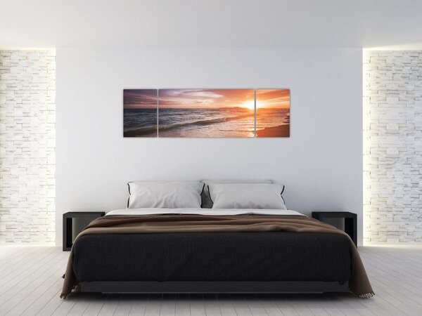 Obraz - Západ slunce v Thajsku (170x50 cm)