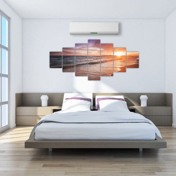 Obraz - Západ slunce v Thajsku (210x100 cm)