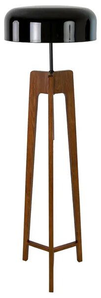 Angel Cerdá Ořechová stojací lampa No. 8110, 152 cm