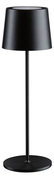 Paulmann 76996 Gilo, černá lampička na baterii, 2,8W LED 2700K dotykové ovládání, výška 35cm, IP44