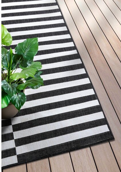 Černobílý vnitřní a venkovní koberec 120x170 cm Viela – Hanse Home