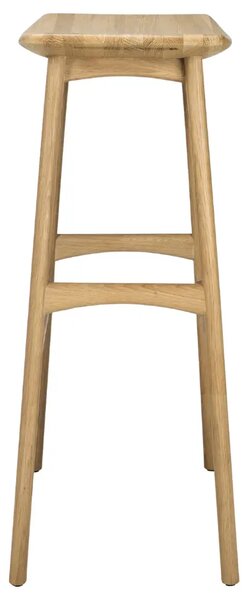 Ethnicraft Dubová barová židle Osso 79 cm