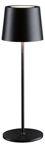 Paulmann 76996 Gilo, černá lampička na baterii, 2,8W LED 2700K dotykové ovládání, výška 35cm, IP44