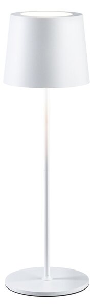 Paulmann 76997 Gilo, bílá lampička na baterii, 2,8W LED 2700K dotykové ovládání, výška 35cm, IP44