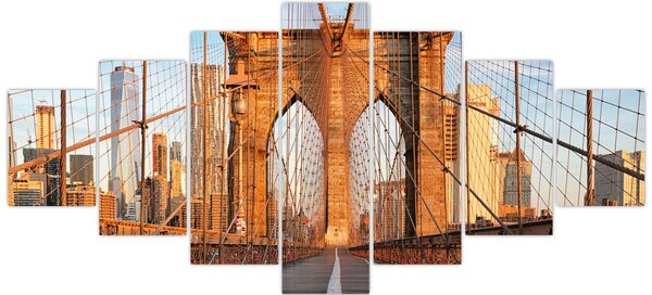 Obraz - Brooklynský most (210x100 cm)