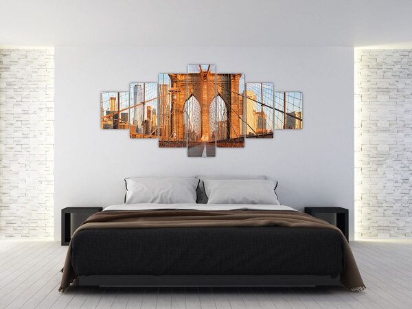 Obraz - Brooklynský most (210x100 cm)
