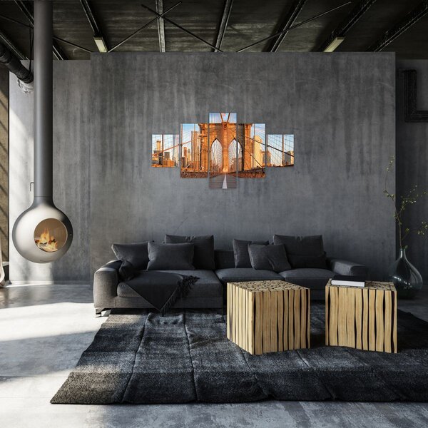 Obraz - Brooklynský most (125x70 cm)