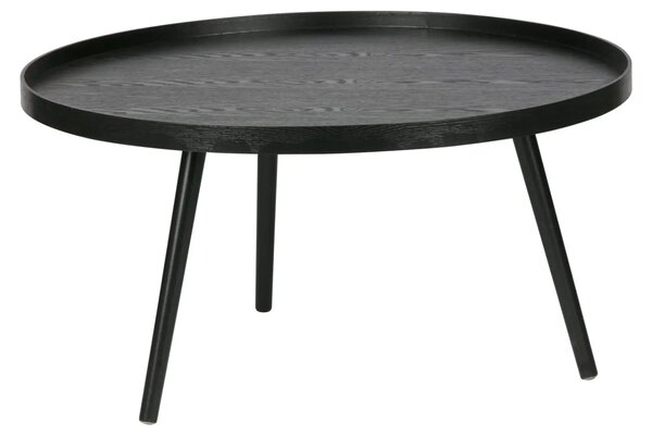 WOOOD Černý dřevěný konferenční stolek Mesa 78 cm