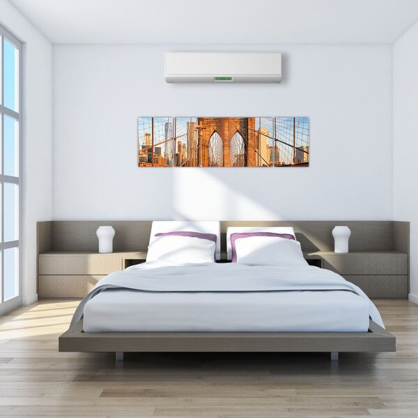 Obraz - Brooklynský most (170x50 cm)