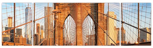 Obraz - Brooklynský most (170x50 cm)