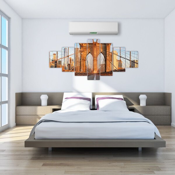 Obraz - Brooklynský most (210x100 cm)