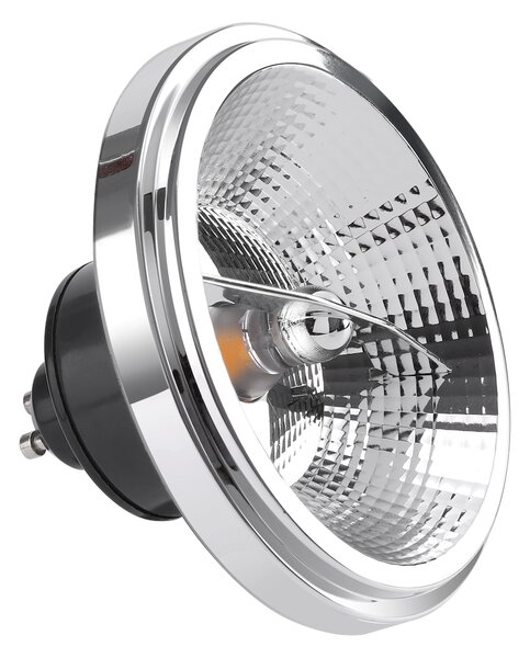 Halogenová LED žárovka GU10 teplá 3000k 10,5w 500 lm černá