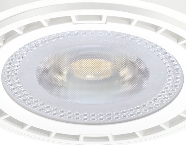 Halogenová LED žárovka GU10 teplá 3000k 6w 450 lm bílá