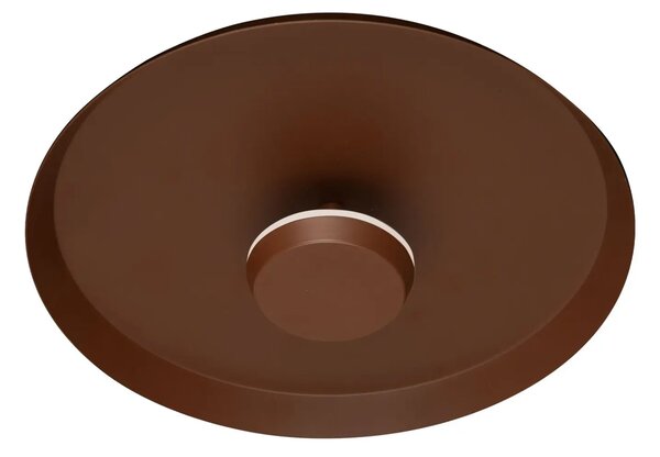 Nova Luce Hnědé kovové nástěnné LED světlo Dorell 26 cm