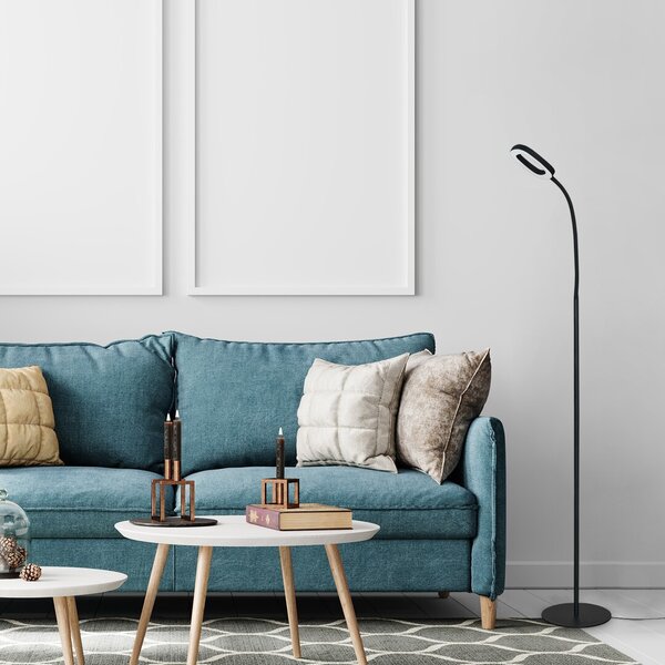 Rabalux Rader stojací lampa 1x11 W bílá-černá 74004