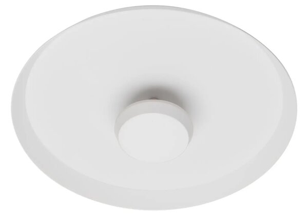 Nova Luce Bílé kovové nástěnné LED světlo Dorell 26 cm