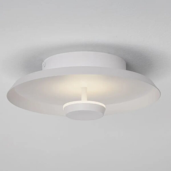 Nova Luce Bílé kovové nástěnné LED světlo Dorell 26 cm
