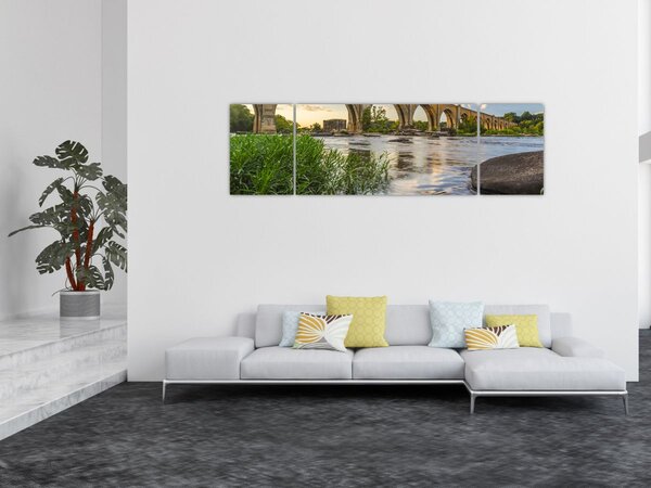 Obraz - Richmondský železniční most (170x50 cm)