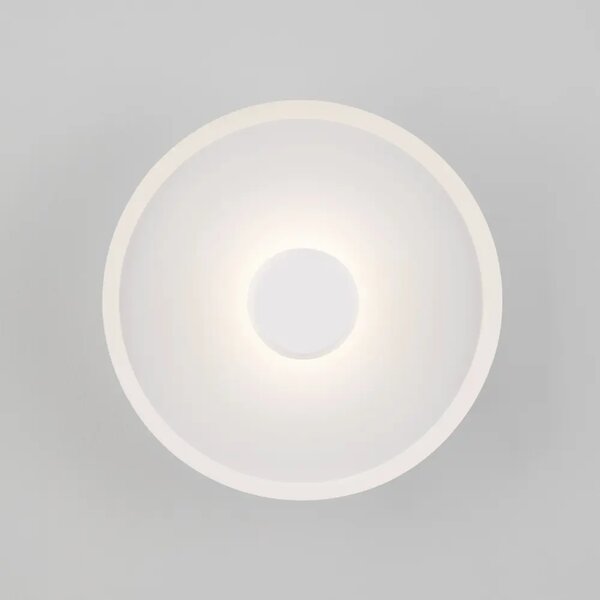 Nova Luce Bílé kovové nástěnné LED světlo Dorell 26 cm