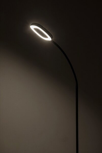 Rabalux Rader stojací lampa 1x11 W bílá-černá 74004