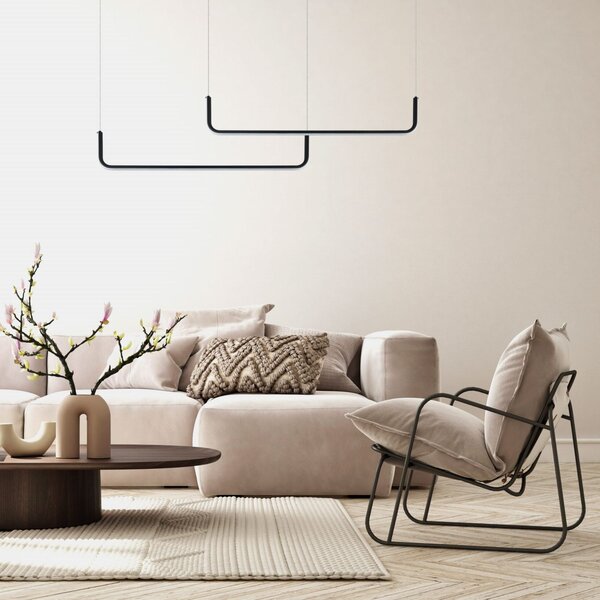 Light Prestige Malawi závěsné svítidlo 1x40 W černá LP-1015/2PBASIC