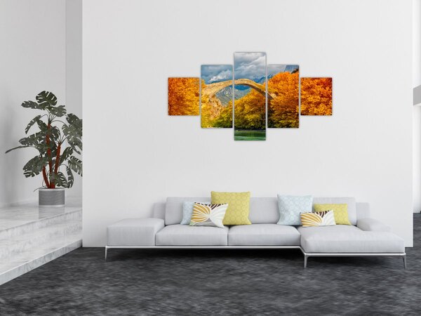 Obraz - Konitsa most (125x70 cm)