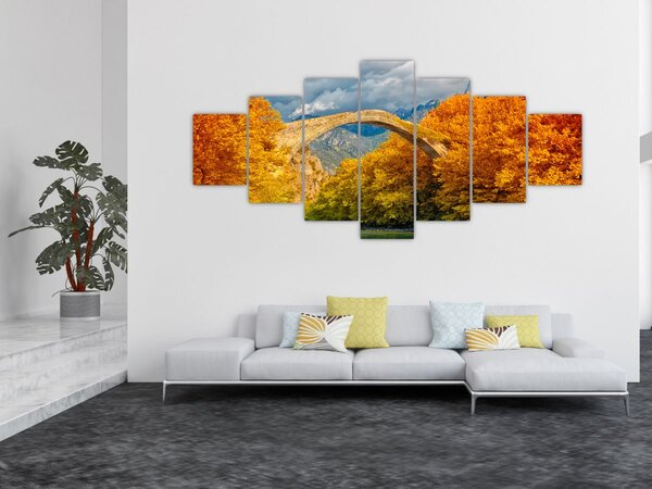 Obraz - Konitsa most (210x100 cm)