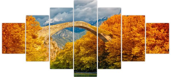Obraz - Konitsa most (210x100 cm)