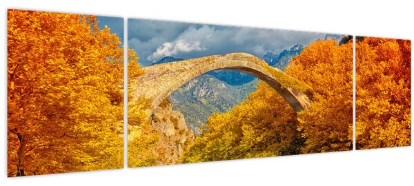 Obraz - Konitsa most (170x50 cm)