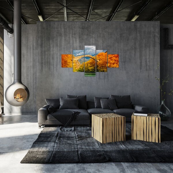 Obraz - Konitsa most (125x70 cm)