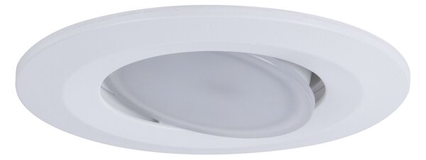 Paulmann 99931 Calla, set kulatých výklopných bodovek v matně bílé úpravě, 3x5,2W LED 4000K, stmívatelné, prům.9cm, IP65