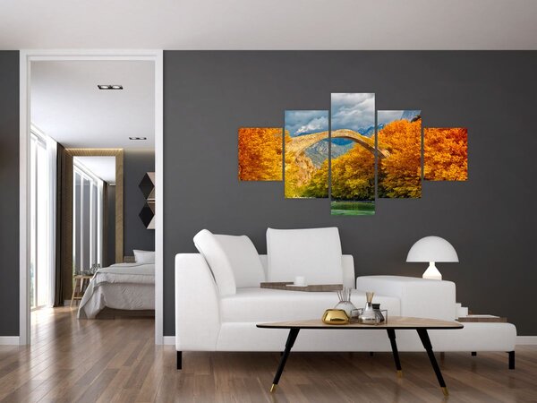 Obraz - Konitsa most (125x70 cm)