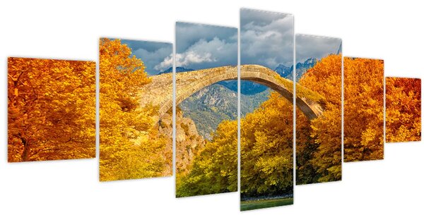 Obraz - Konitsa most (210x100 cm)