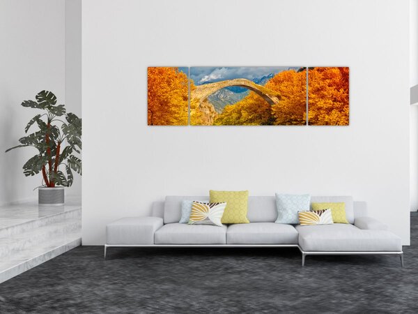 Obraz - Konitsa most (170x50 cm)