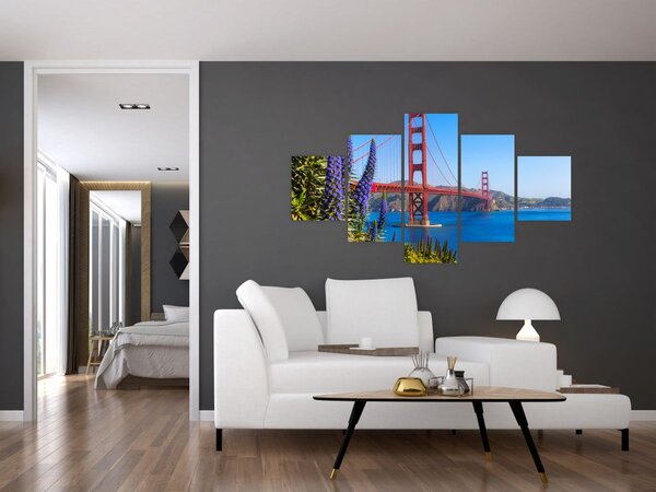 Obraz - Golden Gate Bridge, San Francisco (125x70 cm)