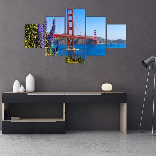 Obraz - Golden Gate Bridge, San Francisco (125x70 cm)