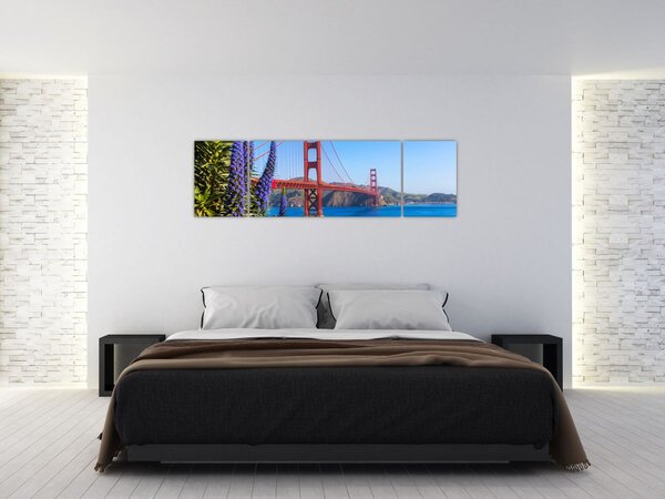 Obraz - Golden Gate Bridge, San Francisco (170x50 cm)
